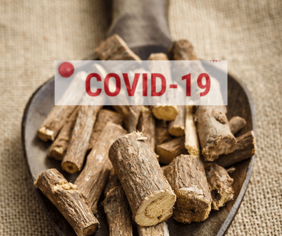 lukrecja covid wirusy