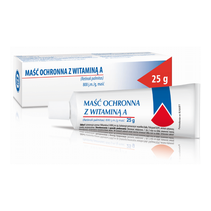 maść ochronna z witaminą A