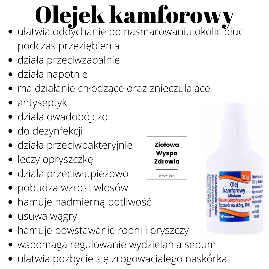 olejek kamforowy
