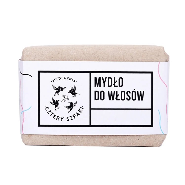 Naturalne mydło do włosów w kostce 110g